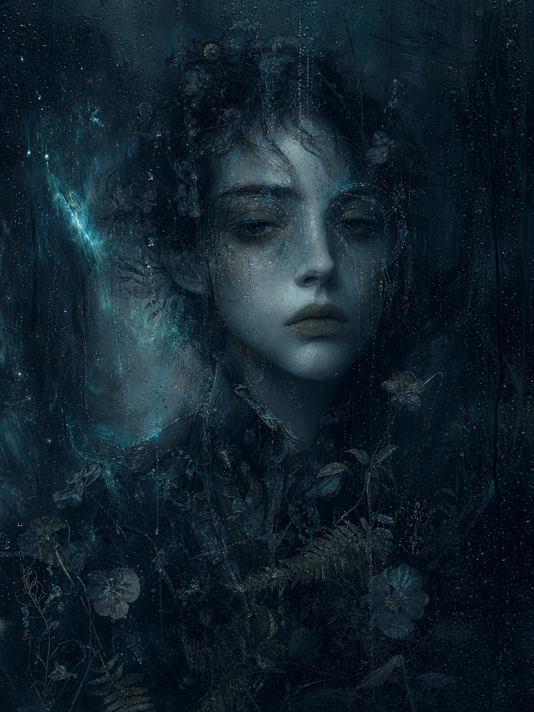 Anamnesis in Blue Static
